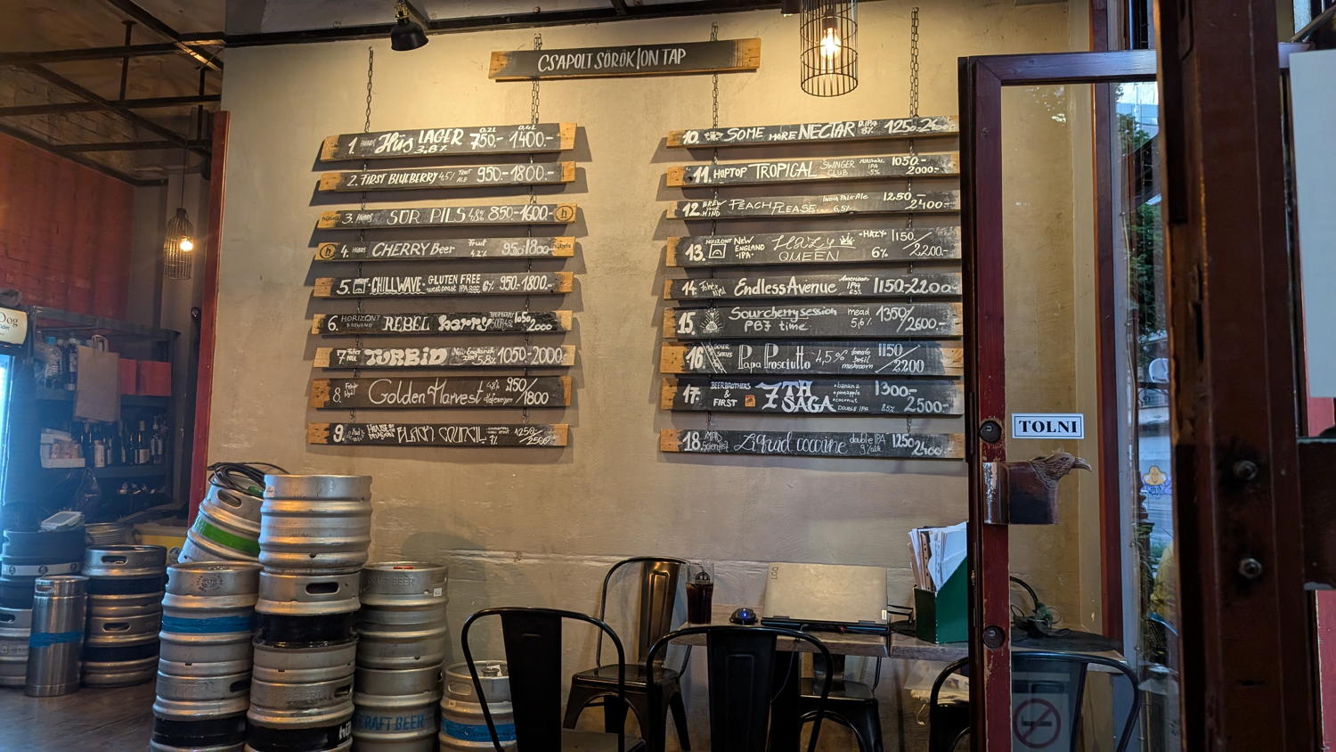 Check the menu check the menu